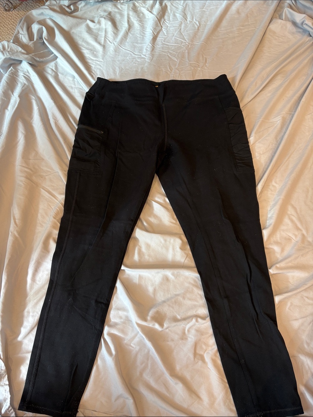 Carhartt Black Fitted Pants with Cargo Pockets